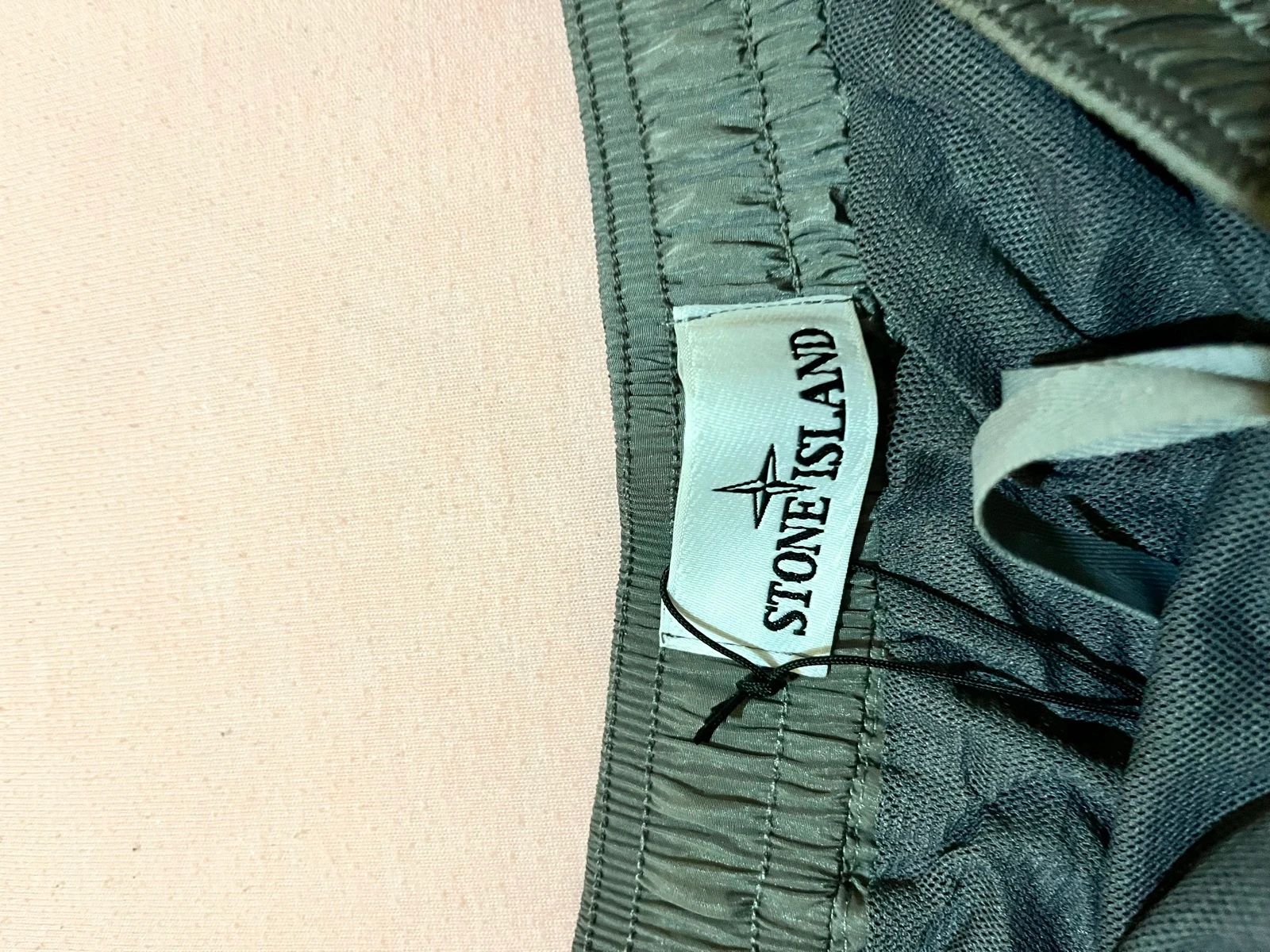 Shorts cinza de náilon de alta qualidade – photo 4